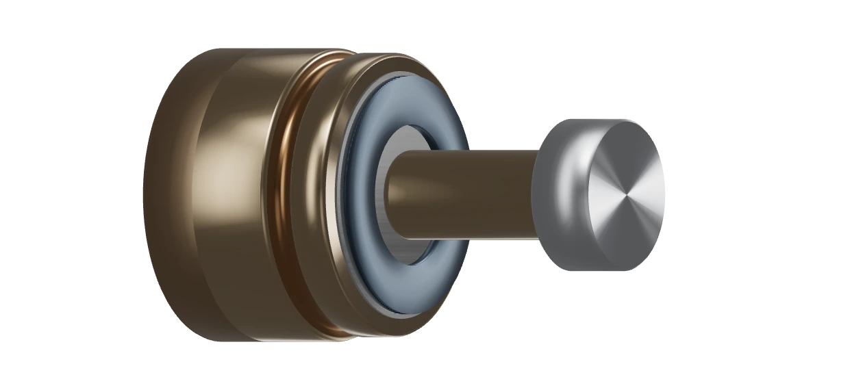 Coated drawing ring and punch with sheet blank and blank holder, aligned on a common axis