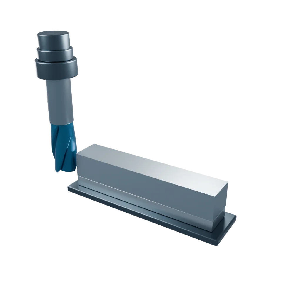 HM-Schaftfräser · Ø 10 mm